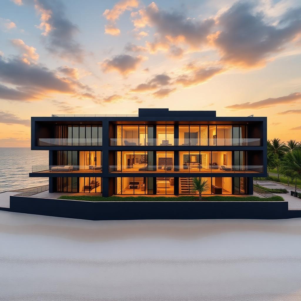 Residencia frente al mar